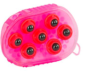 Agradi Brush Magnet Massage Pink Agradi Brush Magnet Massage Pink