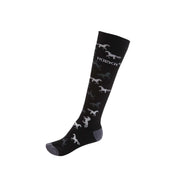 HORKA Socks Horses Black/Grey HORKA Socks Horses Black/Grey