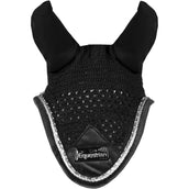 HORKA Ear Net Equestrian Pro Velvet Black HORKA Ear Net Equestrian Pro Velvet Black