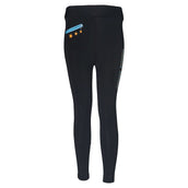 Red Horse Riding Legging Nina Junior Black Red Horse Riding Legging Nina Junior Black