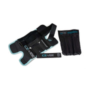 Ice-Vibe Knee Wrap II 2 Pieces Black/Aqua Ice-Vibe Knee Wrap II 2 Pieces Black/Aqua