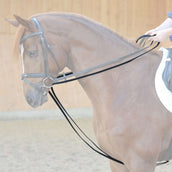 Kavalkade Draw Reins Leather Black Kavalkade Draw Reins Leather Black