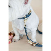 Kentucky Dog Leash Vegan Leather Navy/Beige Kentucky Dog Leash Vegan Leather Navy/Beige