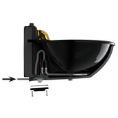 Kerbl Heatable Water Bowl with TubeValve Kerbl Heatable Water Bowl with TubeValve