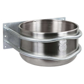 Kerbl Feeding Trough Stainless Steel, Round Kerbl Feeding Trough Stainless Steel, Round