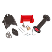 Ako Gate Lock Black/Red Ako Gate Lock Black/Red