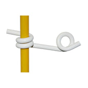 Ako Plastic Eyelets for Round Fibreglass Posts 50 Pieces Ako Plastic Eyelets for Round Fibreglass Posts 50 Pieces