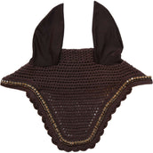 Kentucky Ear Cover Wellington Stone & Pearl Dark Brown Kentucky Ear Cover Wellington Stone & Pearl Dark Brown