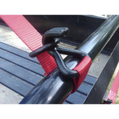 Kerbl Automatic Drawstring with Hook, D-Ring Orange Kerbl Automatic Drawstring with Hook, D-Ring Orange