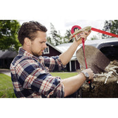 Kerbl Automatic Drawstring with Hook, D-Ring Orange Kerbl Automatic Drawstring with Hook, D-Ring Orange