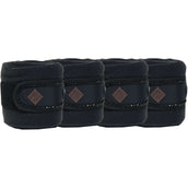 Kentucky Bandages Polar Fleece Pearls Black Kentucky Bandages Polar Fleece Pearls Black
