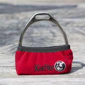 Kieffer Stirrup Covers Red Kieffer Stirrup Covers Red