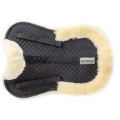 Kavalkade Half Pad with Lambskin Black/Natural Kavalkade Half Pad with Lambskin Black/Natural