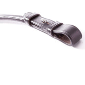 Kavalkade Reins Rolled Brown Kavalkade Reins Rolled Brown