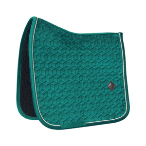 Kentucky Saddlepad Velvet Dressage Dark Green Kentucky Saddlepad Velvet Dressage Dark Green