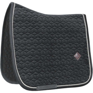 Kentucky Saddlepad Basic Velvet Dressage Black Kentucky Saddlepad Basic Velvet Dressage Black