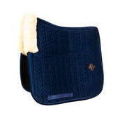Kentucky Saddlepad Skin Friendly Velvet Dressage Navy Kentucky Saddlepad Skin Friendly Velvet Dressage Navy
