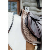 Kentucky Saddlepad Velvet Pearls Jumping Beige Kentucky Saddlepad Velvet Pearls Jumping Beige