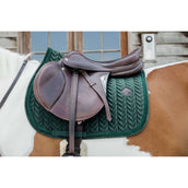 Kentucky Saddlepad Velvet Pearls Jumping Pine Green Kentucky Saddlepad Velvet Pearls Jumping Pine Green