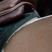 Kentucky Saddlepad Skin Friendly Velvet Jumping Pine Green Kentucky Saddlepad Skin Friendly Velvet Jumping Pine Green