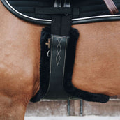 Kentucky Girdle Cover Sheepskin Stud Black Kentucky Girdle Cover Sheepskin Stud Black