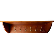 Kentucky Coatrack met Plank Brown Kentucky Coatrack met Plank Brown