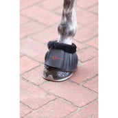 Covalliero Bell Boots Rubber met Fleecerand Black Covalliero Bell Boots Rubber met Fleecerand Black