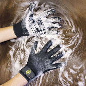LeMieux Grooming Glove Hands On Black/Black LeMieux Grooming Glove Hands On Black/Black