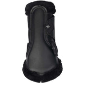 LeMieux Brushing Boots Fleece Edge Mesh Black LeMieux Brushing Boots Fleece Edge Mesh Black