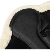 LeMieux Brushing Boots Fleece Edge Mesh Black/Natural LeMieux Brushing Boots Fleece Edge Mesh Black/Natural