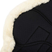 LeMieux Brushing Boots Fleece Edge Mesh Black/Natural LeMieux Brushing Boots Fleece Edge Mesh Black/Natural