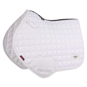 LeMieux Saddlepad Loire Classic Satin Square CC White LeMieux Saddlepad Loire Classic Satin Square CC White