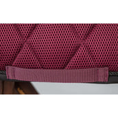 Back on Track Saddlepad AirFlow Dressage WineRed Back on Track Saddlepad AirFlow Dressage WineRed