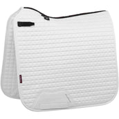 LeMieux Saddlepad Prosport Square Suede White LeMieux Saddlepad Prosport Square Suede White