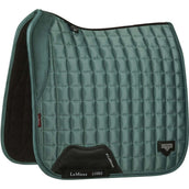 LeMieux Saddlepad Loire Memory Satin Square Dressage Sage LeMieux Saddlepad Loire Memory Satin Square Dressage Sage