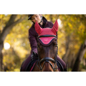 LeMieux Ear Bonnet Loire Cranberry LeMieux Ear Bonnet Loire Cranberry
