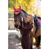 LeMieux Ear Bonnet Loire Cranberry LeMieux Ear Bonnet Loire Cranberry