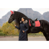 LeMieux Saddlepad Suede Dressage Cranberry LeMieux Saddlepad Suede Dressage Cranberry