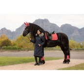 LeMieux Saddlepad Suede Dressage Cranberry LeMieux Saddlepad Suede Dressage Cranberry