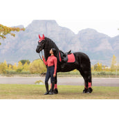 LeMieux Saddlepad Suede Dressage Cranberry LeMieux Saddlepad Suede Dressage Cranberry
