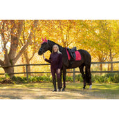 LeMieux Saddlepad Loire Classic Dressage Cranberry LeMieux Saddlepad Loire Classic Dressage Cranberry
