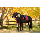 LeMieux Saddlepad Loire Classic Dressage Cranberry LeMieux Saddlepad Loire Classic Dressage Cranberry