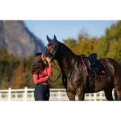 LeMieux Saddlepad Loire Classic Dressage Navy/Cranberry LeMieux Saddlepad Loire Classic Dressage Navy/Cranberry