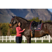 LeMieux Saddlepad Loire Classic Dressage Navy/Cranberry LeMieux Saddlepad Loire Classic Dressage Navy/Cranberry
