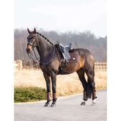 LeMieux Saddlepad Dressage Puissance Suede Brown LeMieux Saddlepad Dressage Puissance Suede Brown