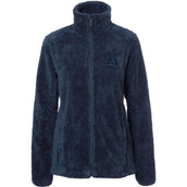 Mountain Horse Zip-Hoodie Fuzzy Fleece Blue Mountain Horse Zip-Hoodie Fuzzy Fleece Blue