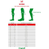 Red Horse Riding Boots Regular/Regular PVC Black Red Horse Riding Boots Regular/Regular PVC Black