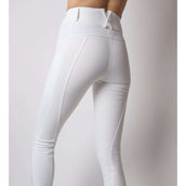 Montar Riding Legging Rosegold Logo Junior White Montar Riding Legging Rosegold Logo Junior White