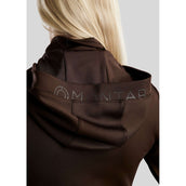 Montar Zip-Hoodie MoAddie Softshell Brown Montar Zip-Hoodie MoAddie Softshell Brown