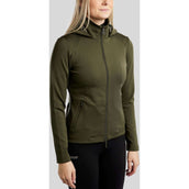 Montar Zip-Hoodie MoAddie Softshell Olive Montar Zip-Hoodie MoAddie Softshell Olive
